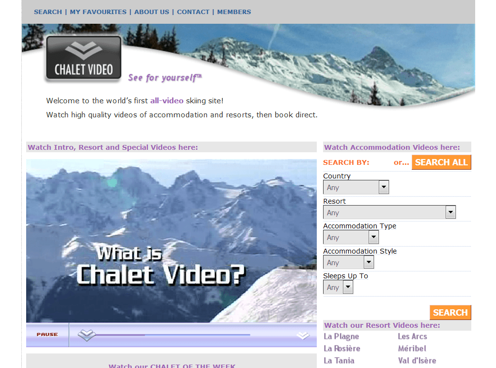 chaletvideo